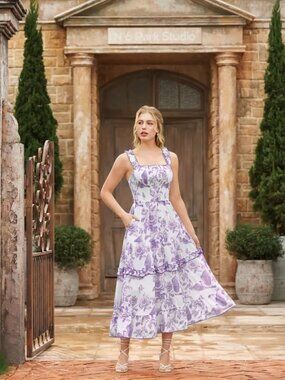 New Scarlet Darkness Spring Love Story Sundress